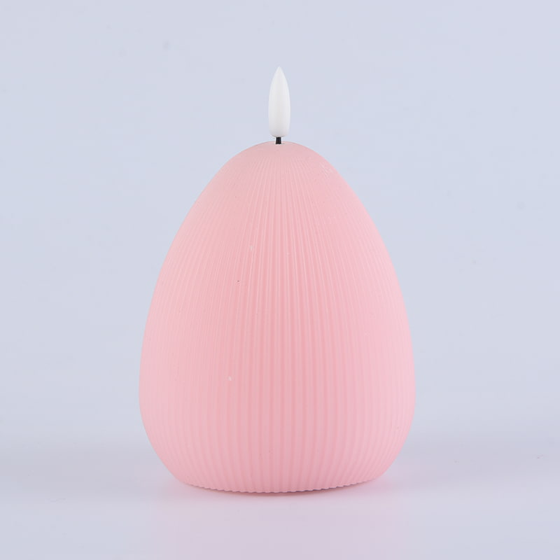 Lumânare Egg LED cu baterie cu temporizator
